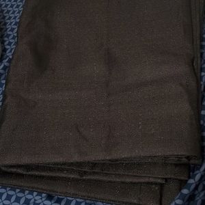 Black curtains
